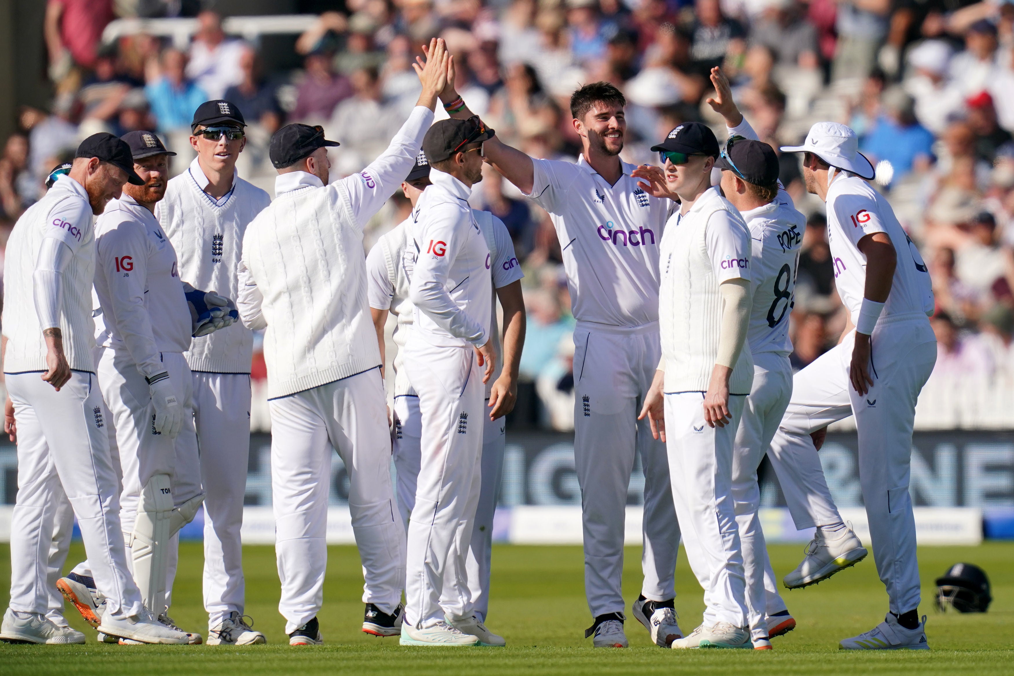 England vs Ireland LIVE Test cricket rating and updates as hosts push